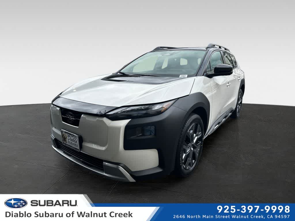 Crystal White Pearl/Crystal Black Silica 2026 Subaru Trailseeker SUV / Crossover All-Wheel Drive 1-Speed Automatic