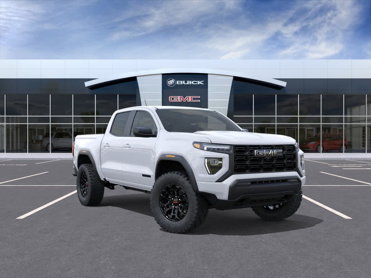 White 2026 GMC Canyon Elevation Crew Cab RWD Pickup Truck 4X2 8-Speed Automatic