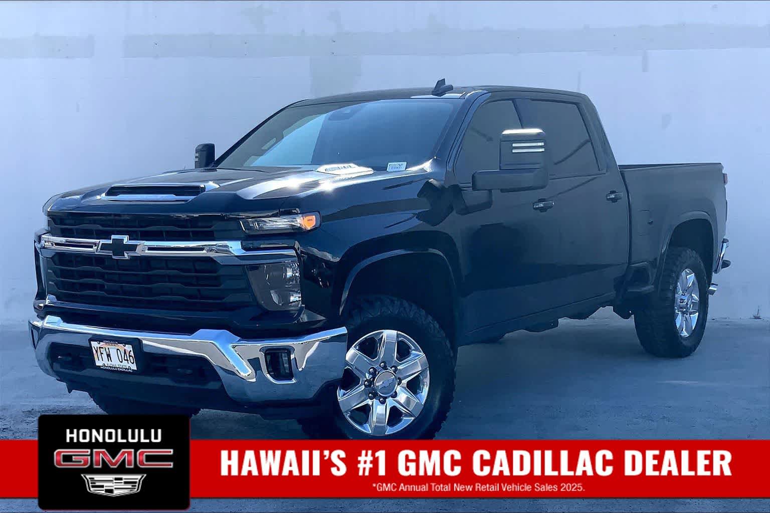 Black 2024 Chevrolet Silverado 2500HD Pickup Truck Four-Wheel Drive Automatic