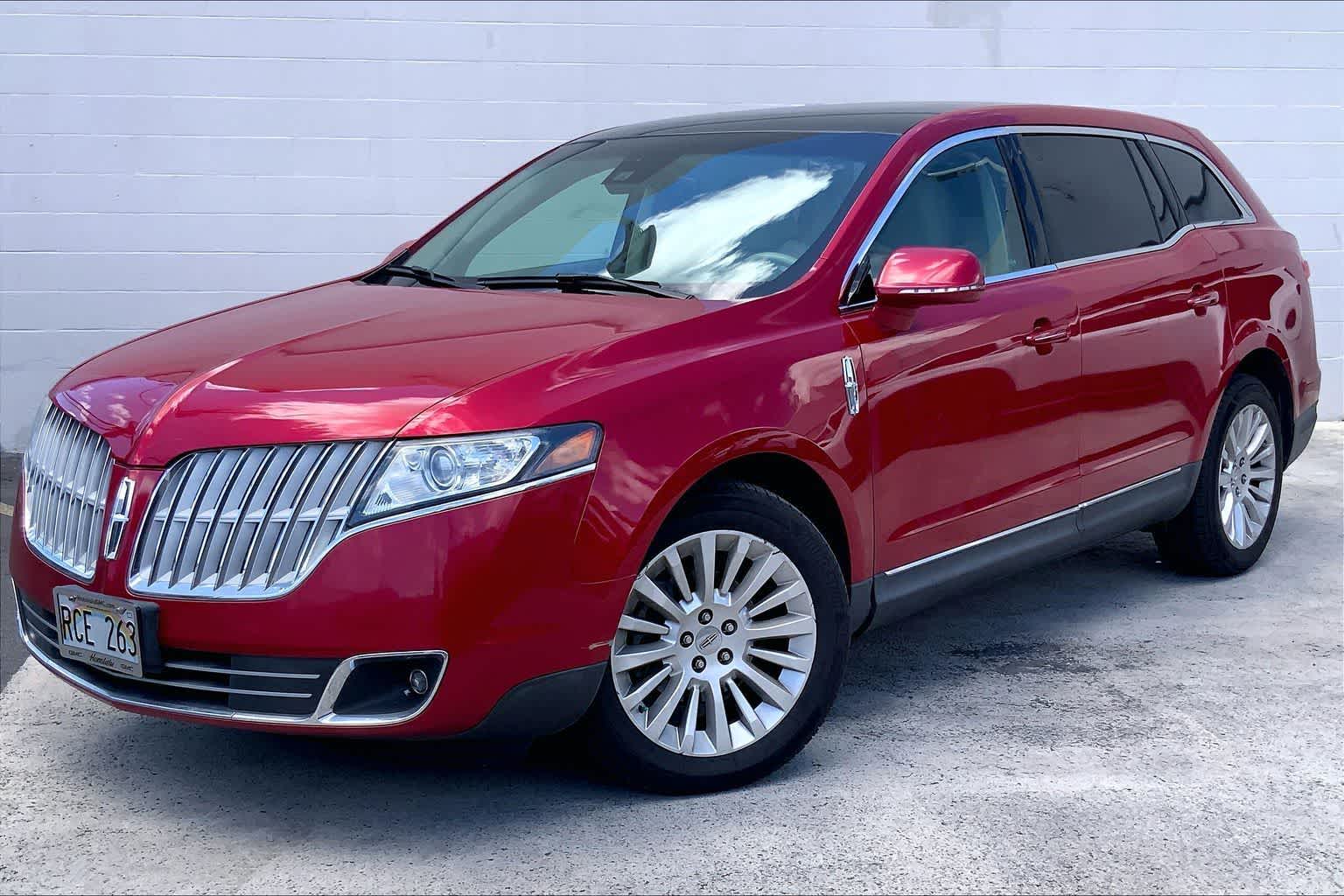 Red 2010 Lincoln MKT FWD SUV / Crossover Front-Wheel Drive 6-Speed Automatic