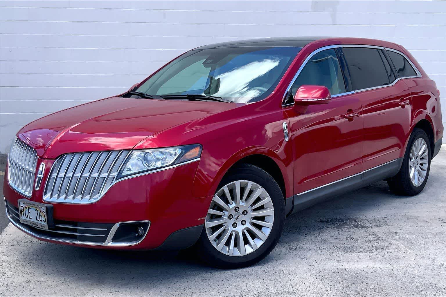 Red 2010 Lincoln MKT FWD SUV / Crossover Front-Wheel Drive 6-Speed Automatic