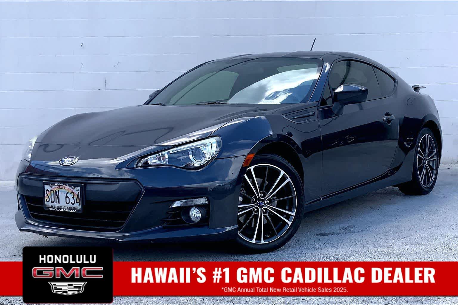 Dark Gray Metallic 2014 Subaru BRZ Coupe Rear-Wheel Drive 6-Speed Automatic
