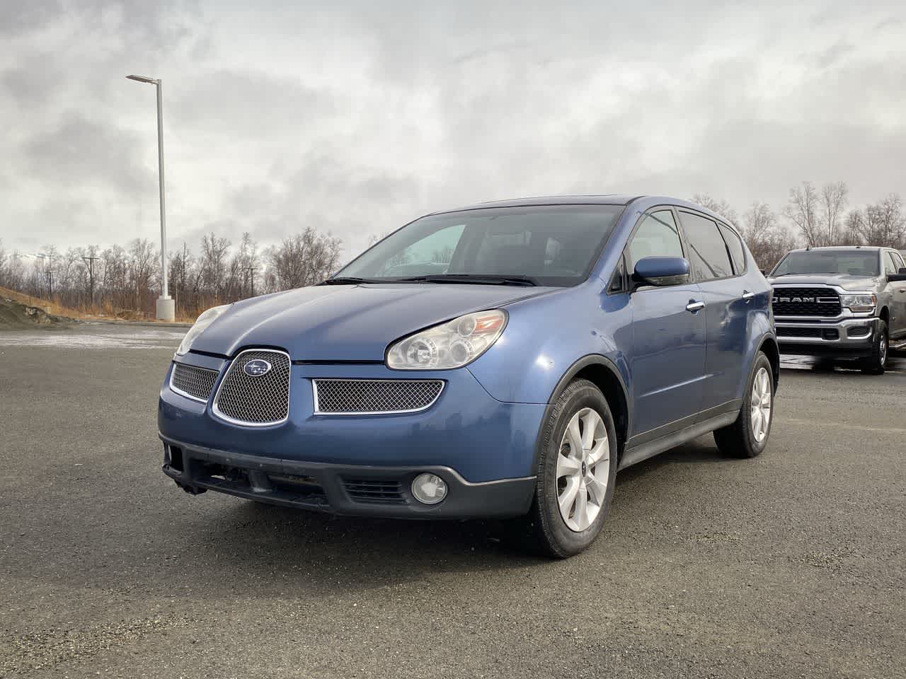 Newport Blue Pearl 2007 Subaru B9 Tribeca 7-Passenger SUV / Crossover All-Wheel Drive 5-Speed Automatic