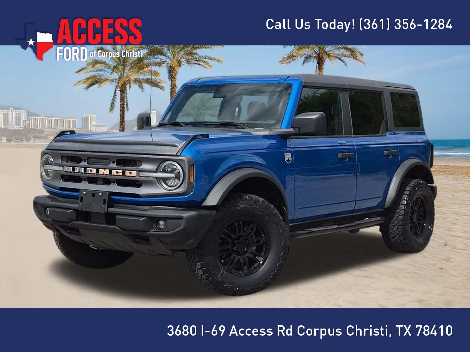 Velocity Blue Metallic 2023 Ford Bronco SUV / Crossover Four-Wheel Drive Automatic