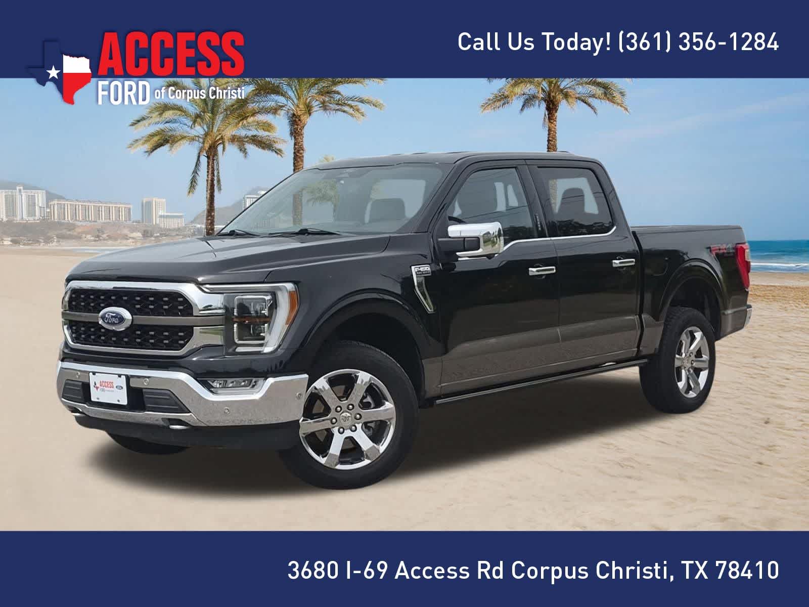 Agate Black/Stone Gray 2022 Ford F-150 Pickup Truck Four-Wheel Drive Automatic