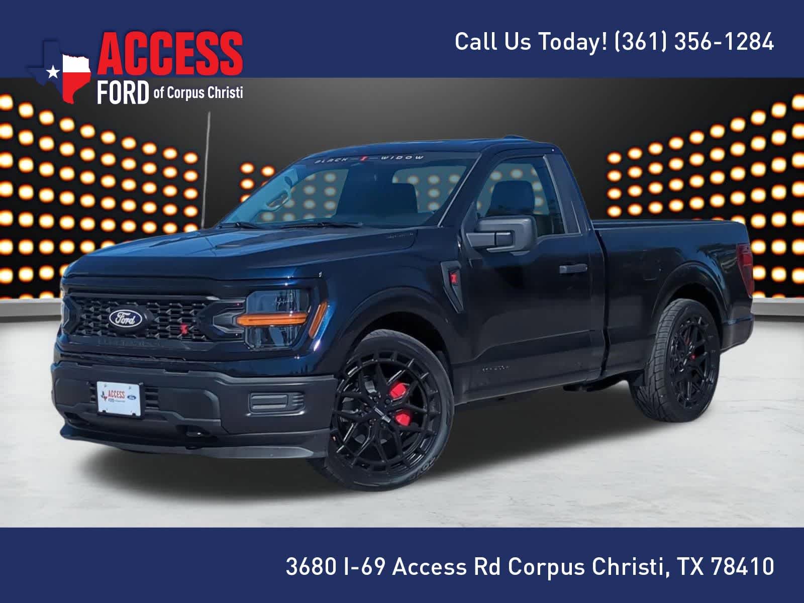 Antimatter Blue Metallic 2025 Ford F-150 XL Regular Cab 4WD Pickup Truck Four-Wheel Drive Automatic