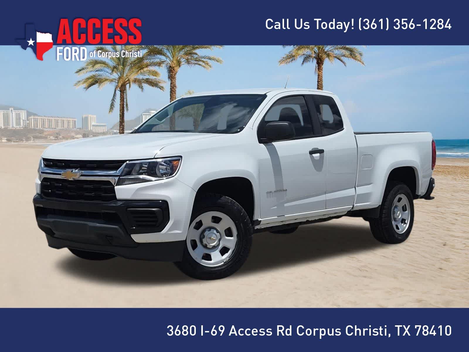 Summit White 2022 Chevrolet Colorado Pickup Truck 4X2 6-Speed Automatic