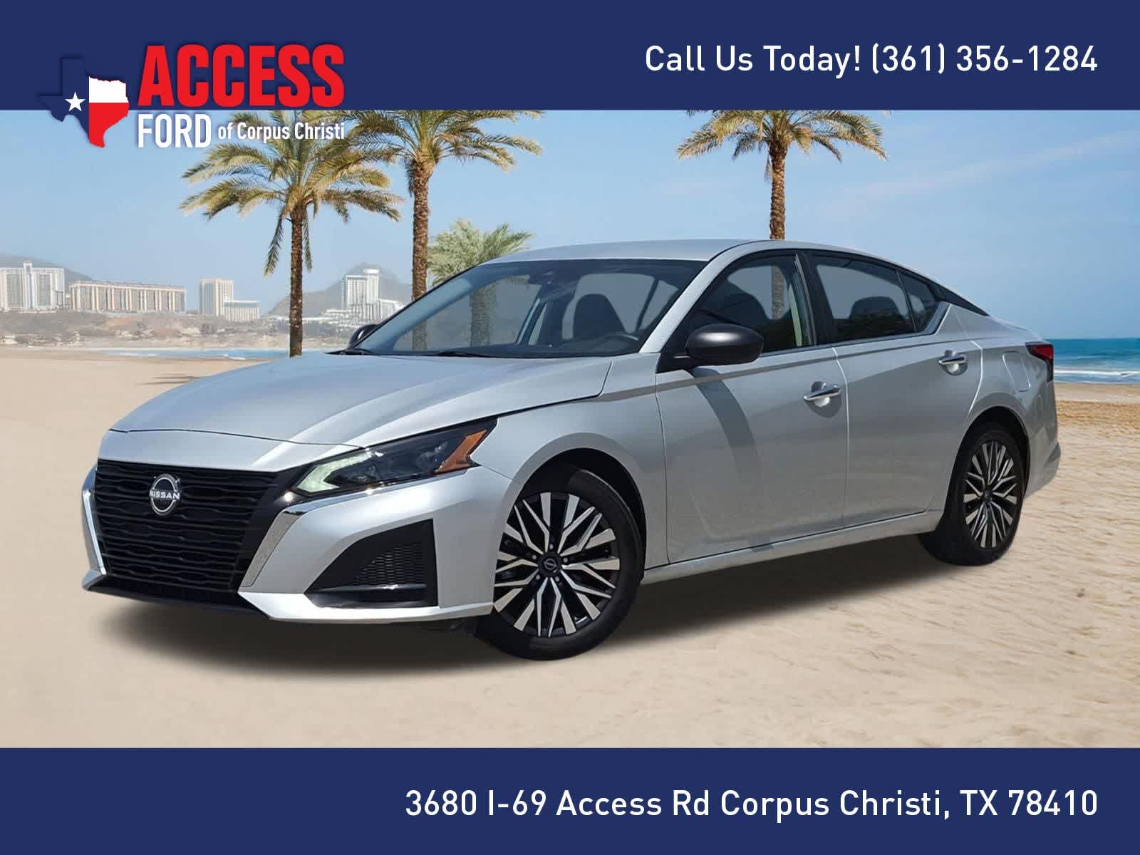 Brilliant Silver Metallic 2025 Nissan Altima Sedan Front-Wheel Drive Continuously Variable Transmission