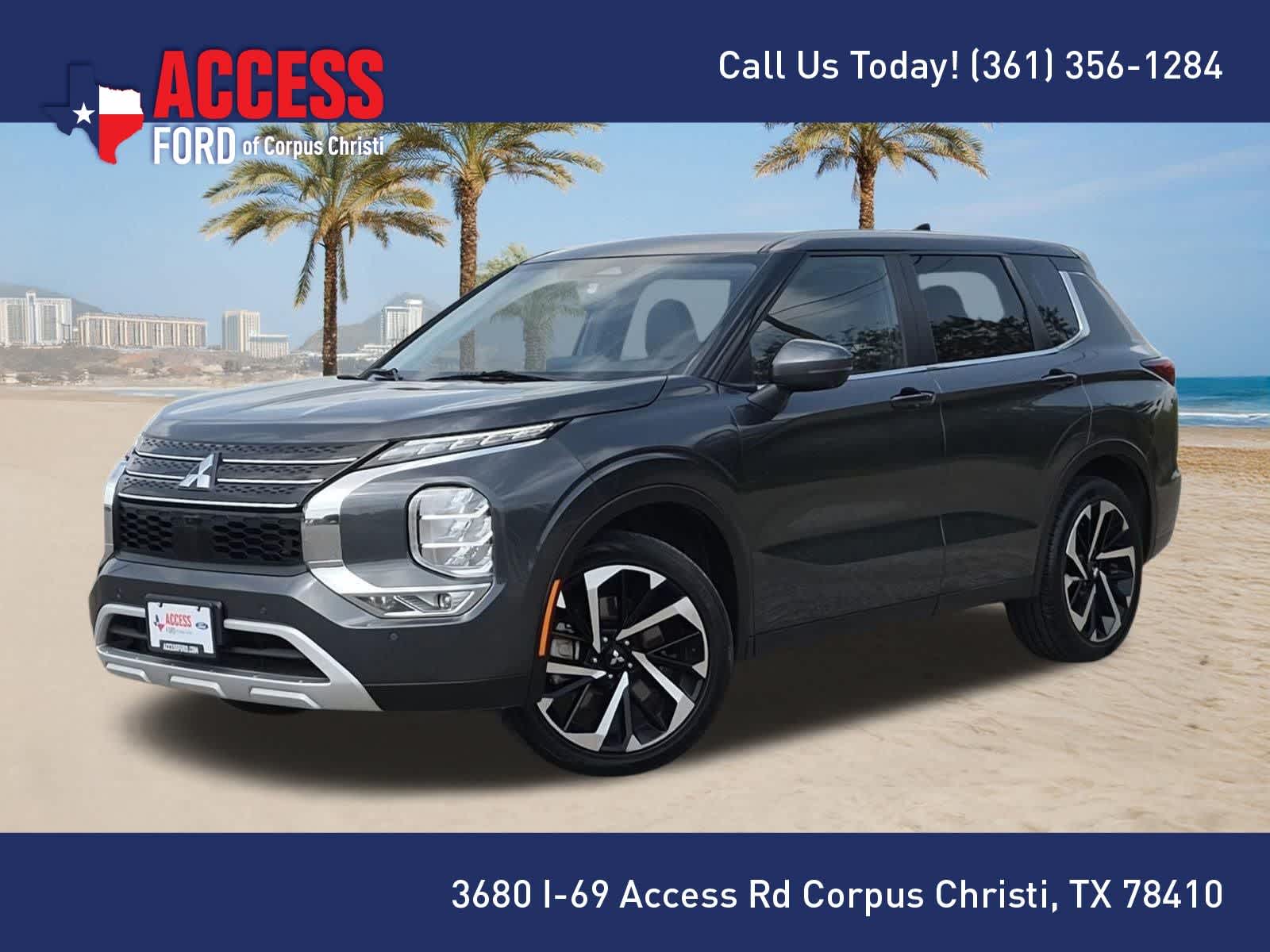 Graphite Gray 2024 Mitsubishi Outlander SUV / Crossover Front-Wheel Drive Continuously Variable Transmission