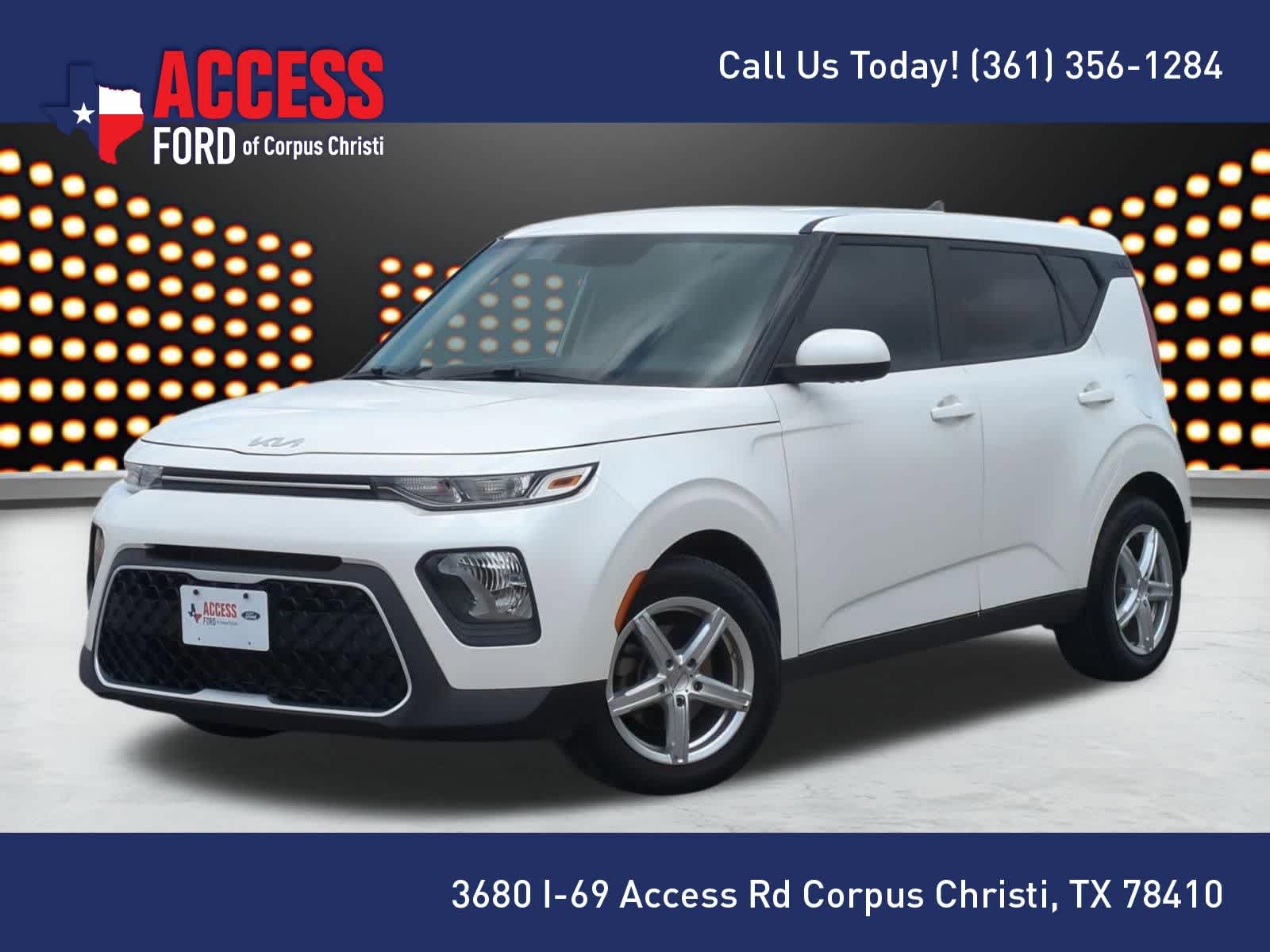 Snow White Pearl 2022 Kia Soul LX FWD SUV / Crossover Front-Wheel Drive Continuously Variable Transmission
