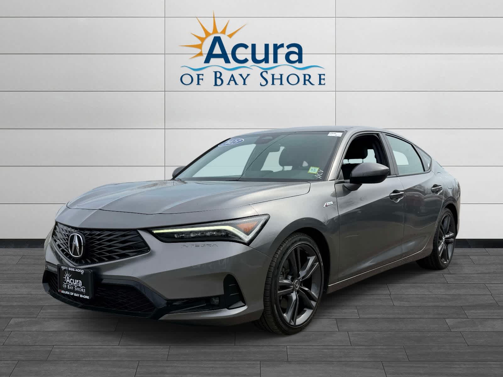 Liquid Carbon Metallic 2023 Acura Integra FWD with A-SPEC Package Sedan Front-Wheel Drive Continuously Variable Transmission