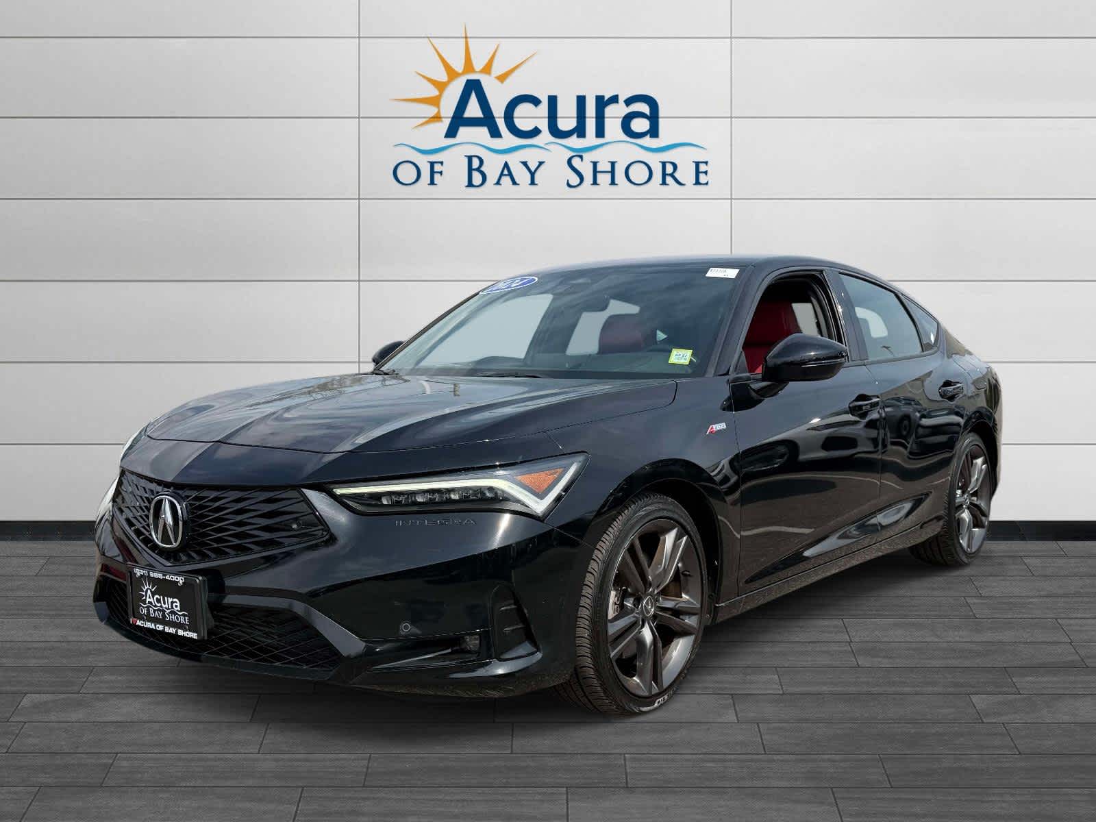 Majestic Black Pearl 2024 Acura Integra FWD with Technology and A-SPEC Package Sedan Front-Wheel Drive Continuously Variable Transmission