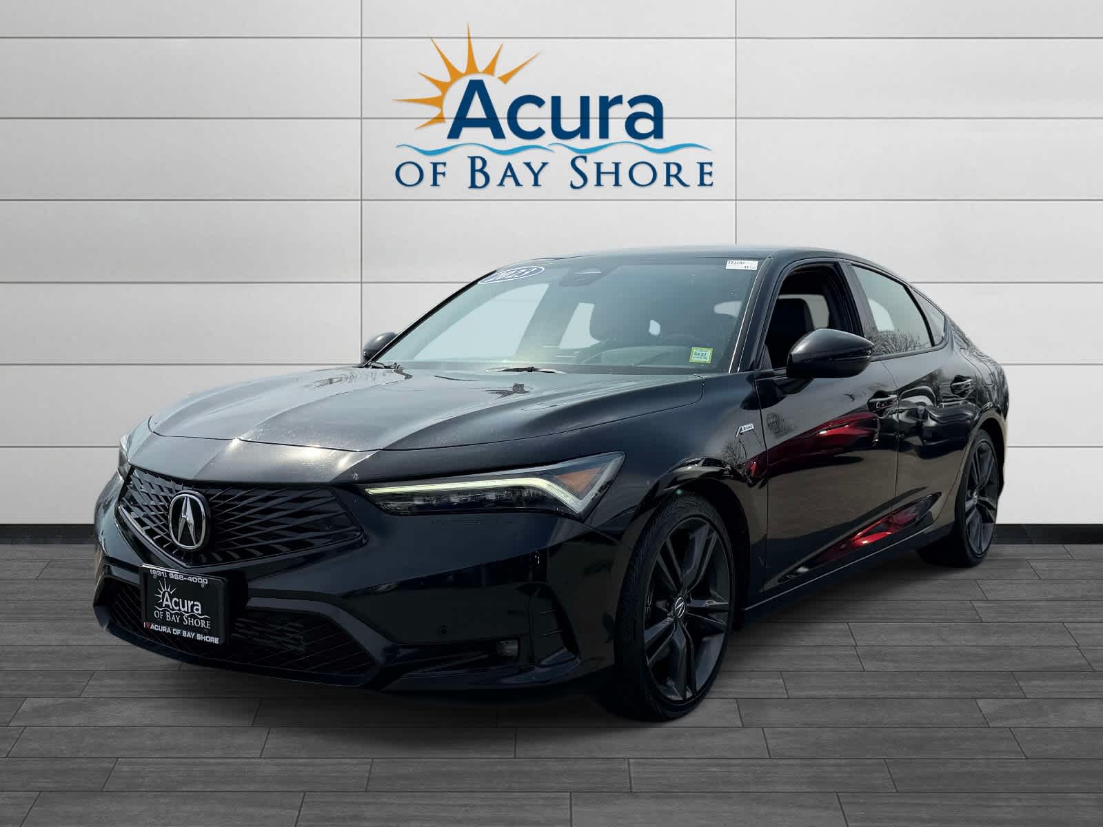 Majestic Black Pearl 2023 Acura Integra FWD with Technology and A-SPEC Package Sedan Front-Wheel Drive Continuously Variable Transmission