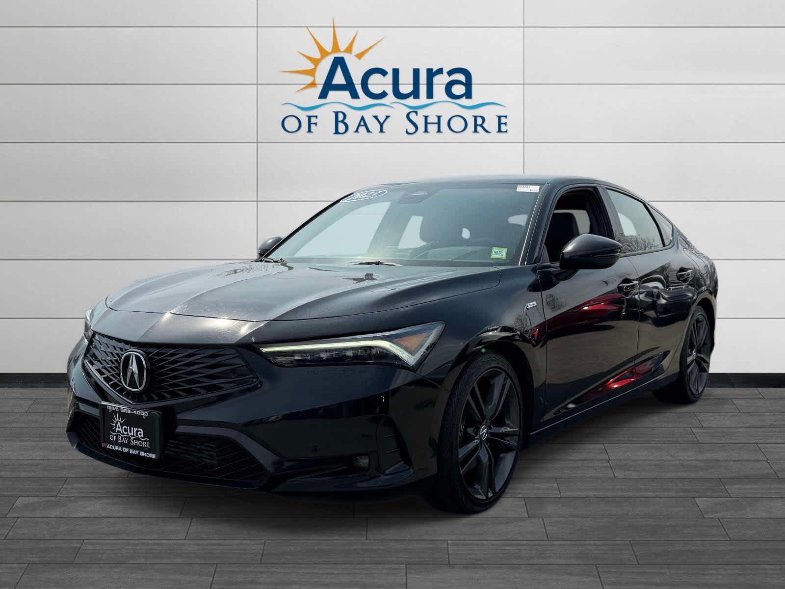 Majestic Black Pearl 2023 Acura Integra FWD with Technology and A-SPEC Package Sedan Front-Wheel Drive Continuously Variable Transmission