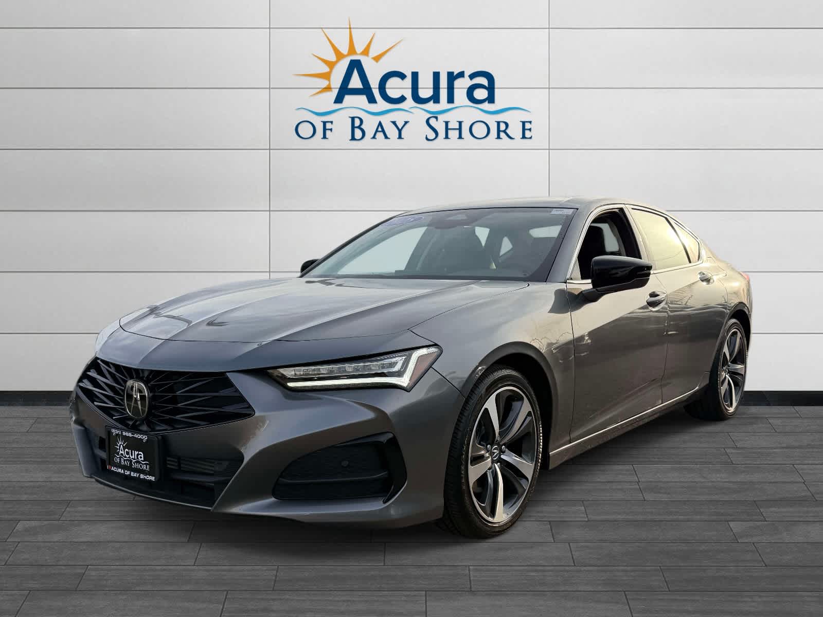 Liquid Carbon Metallic 2025 Acura TLX FWD with Technology Package Sedan Front-Wheel Drive Automatic