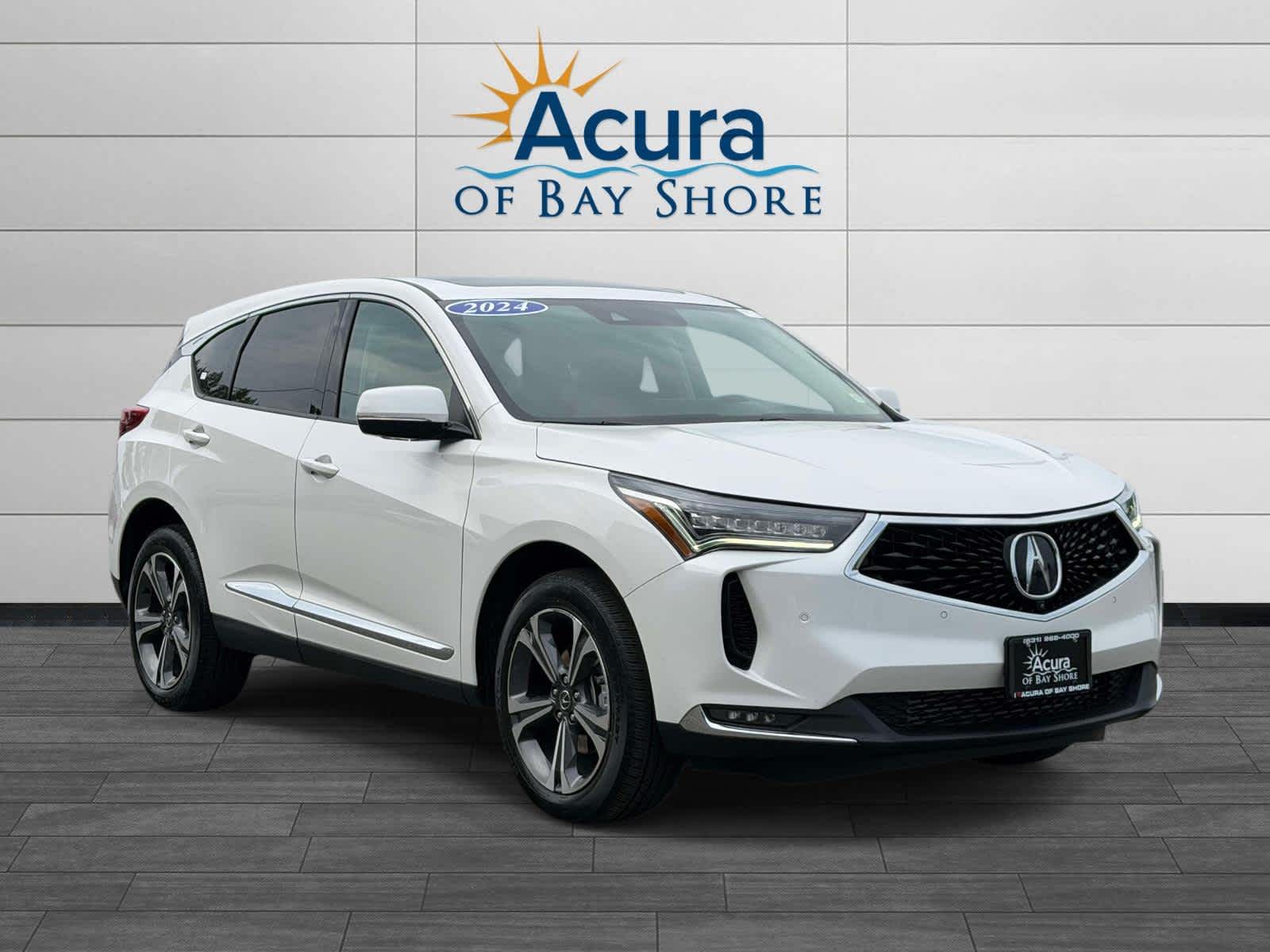 Platinum White Pearl 2024 Acura RDX SH-AWD with Advance Package SUV / Crossover All-Wheel Drive Automatic