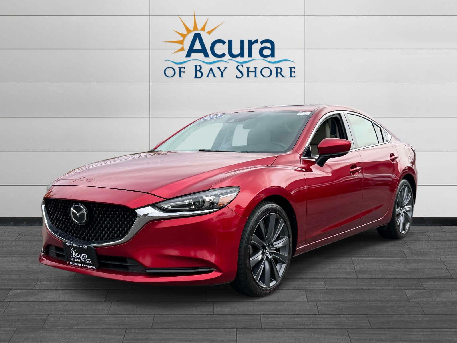 Soul Red Crystal Metallic 2020 Mazda MAZDA6 Sedan Front-Wheel Drive 6-Speed Automatic