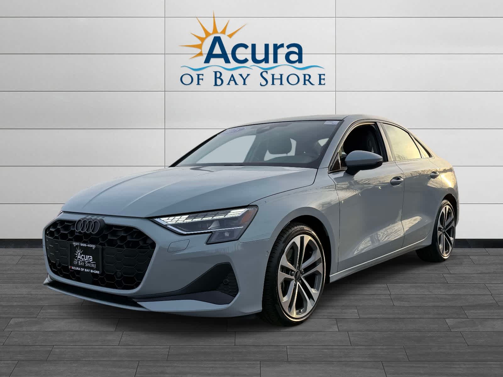 Manhattan Gray Metallic 2025 Audi A3 quattro Premium 40 TFSI Sedan All-Wheel Drive 7-Speed Automatic