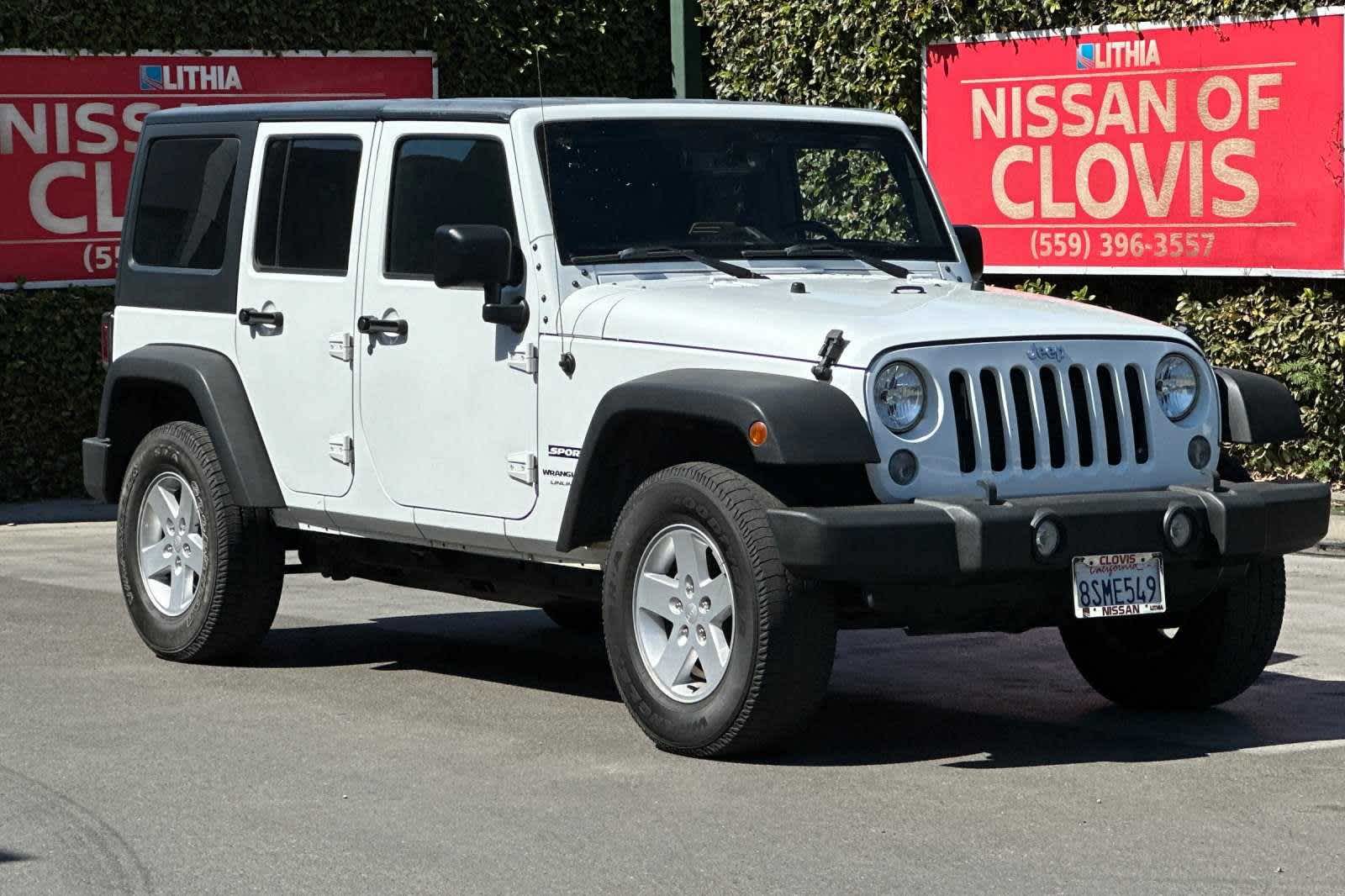 2018 Jeep Wrangler Unlimited Sport S 10