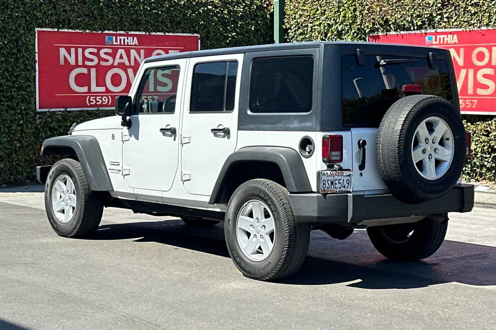 2018 Jeep Wrangler Unlimited Sport S 7