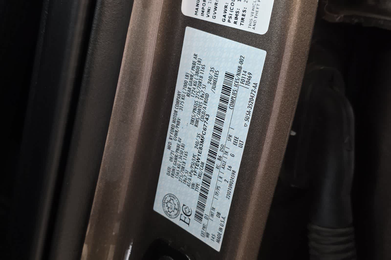 2021 Ford F-150 Tremor - Photo 25