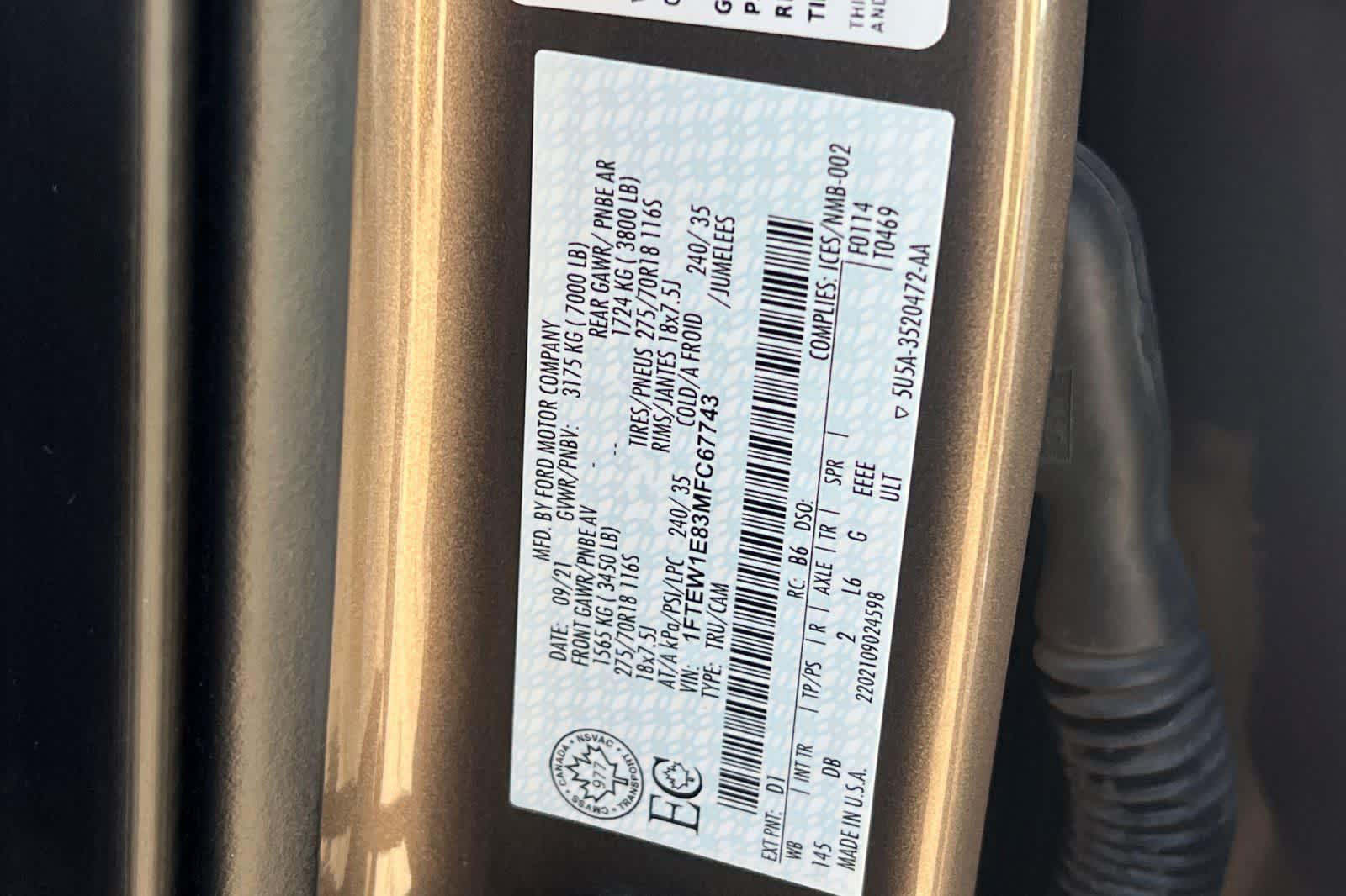 2021 Ford F-150 Tremor - Photo 36