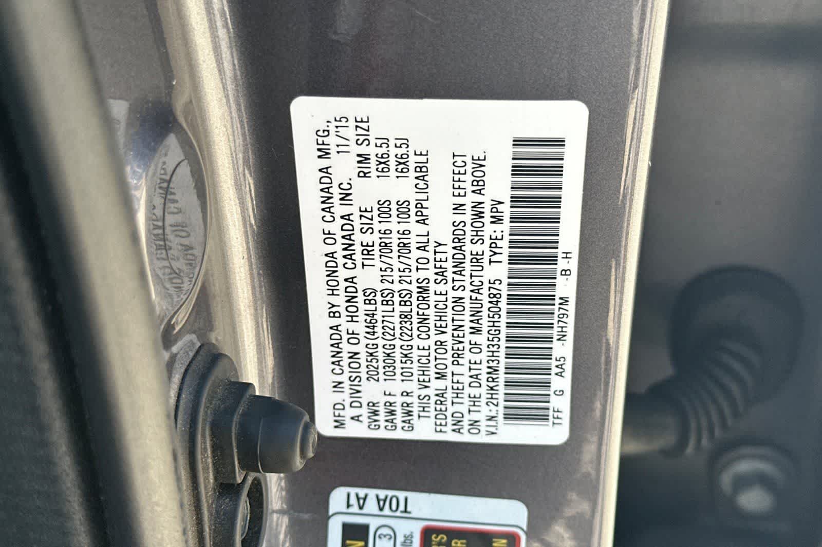 2016 Honda CR-V LX - Photo 28