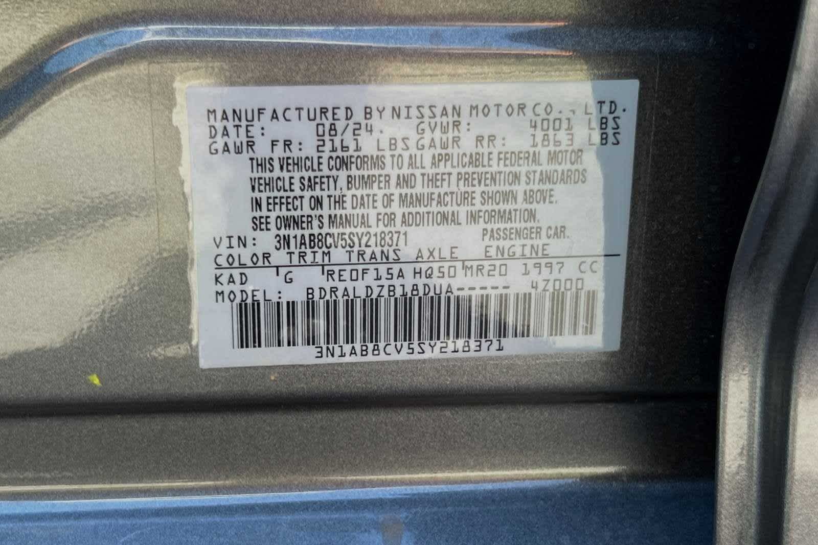 2025 Nissan Sentra SV 29