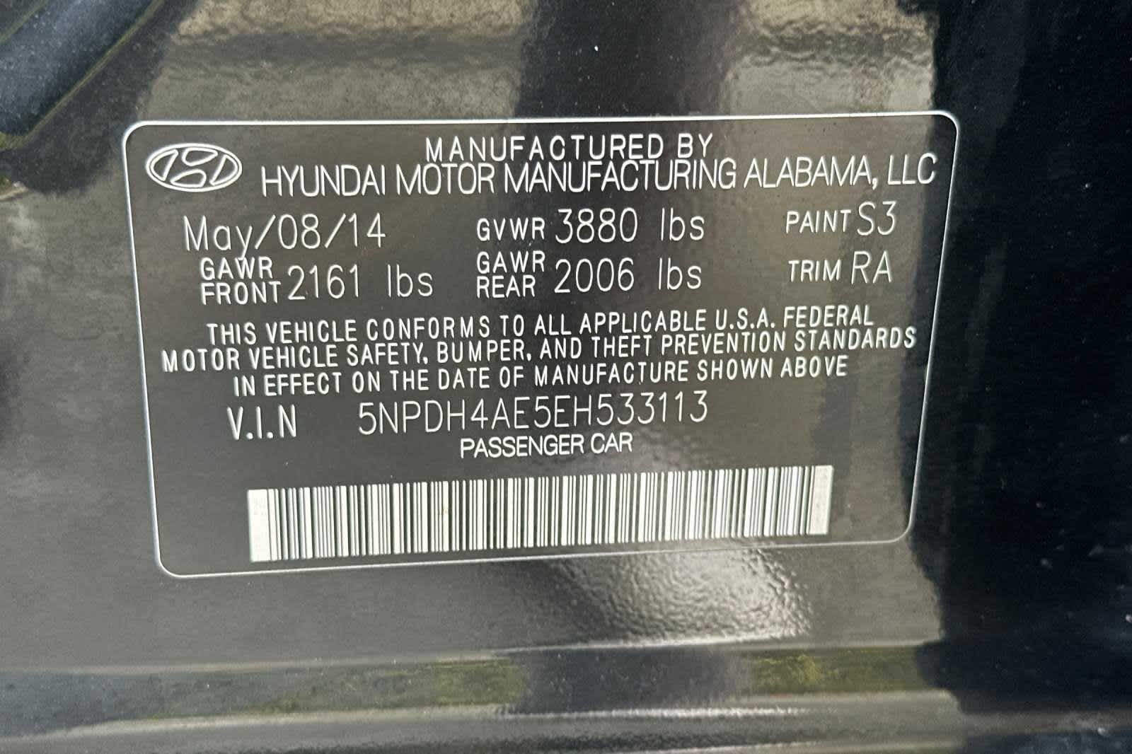 2014 Hyundai Elantra SE 28