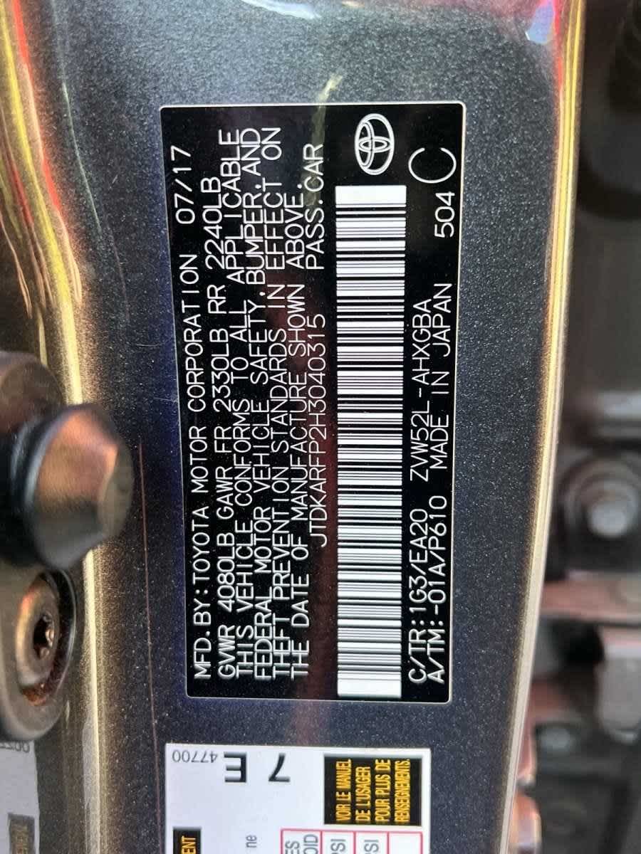 2017 Toyota Prius Prime Premium 33