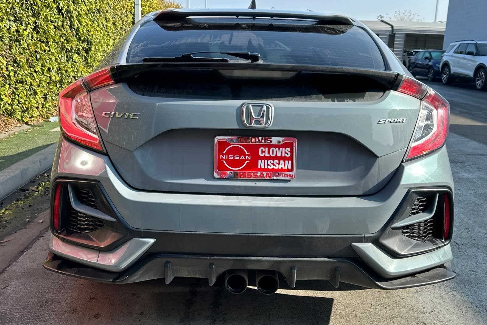 2021 Honda Civic Hatchback Sport 8