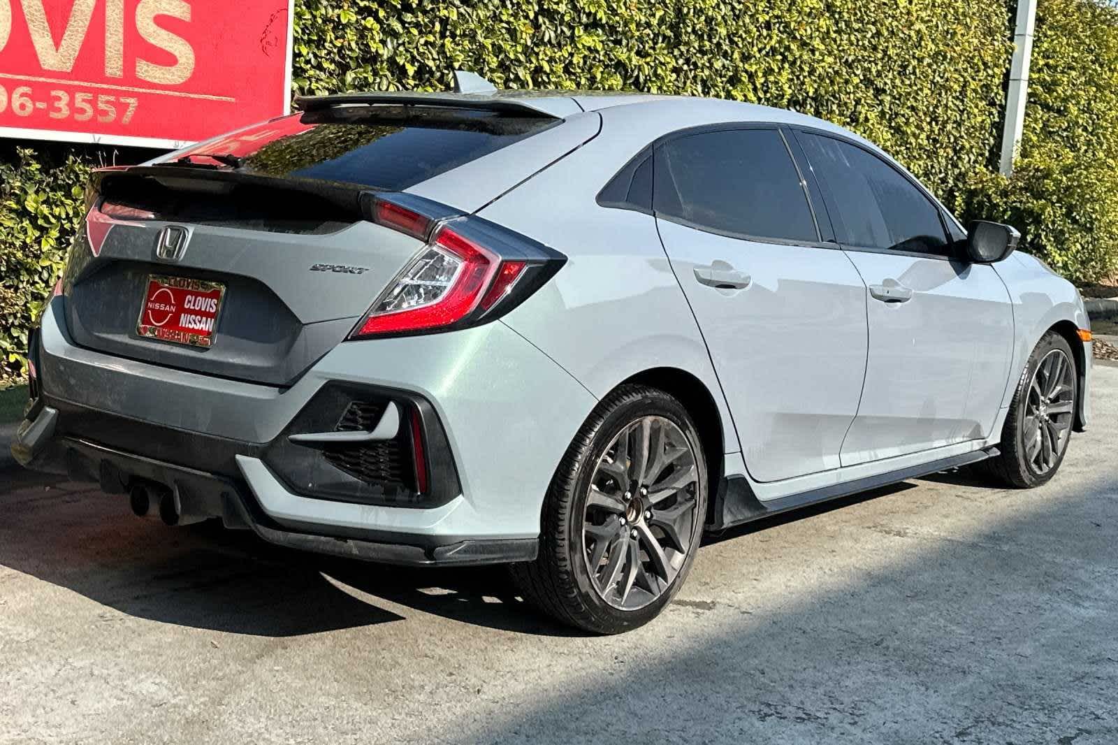 2021 Honda Civic Hatchback Sport 3