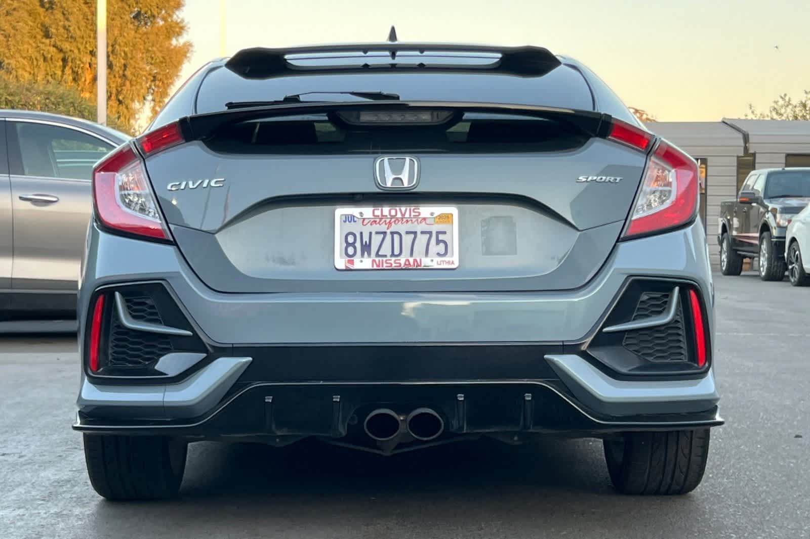 2021 Honda Civic Hatchback Sport 8