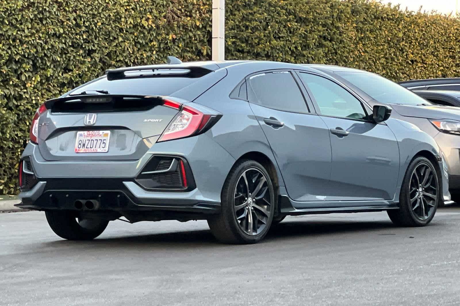 2021 Honda Civic Hatchback Sport 3