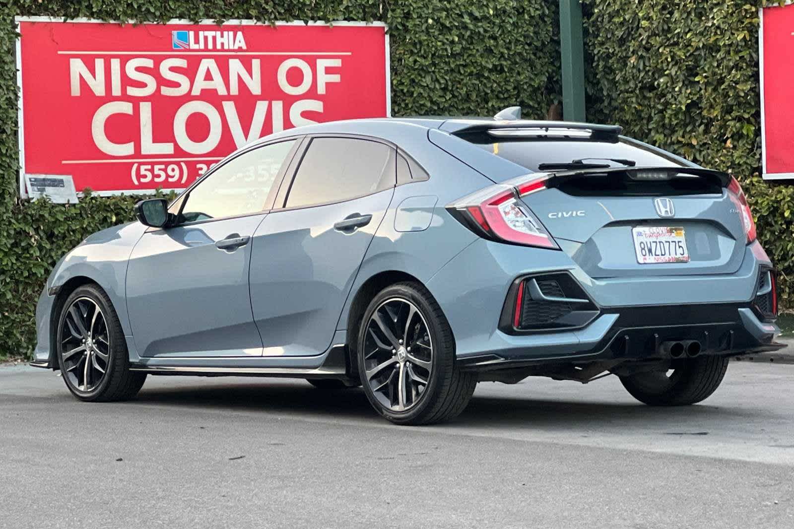 2021 Honda Civic Hatchback Sport 7