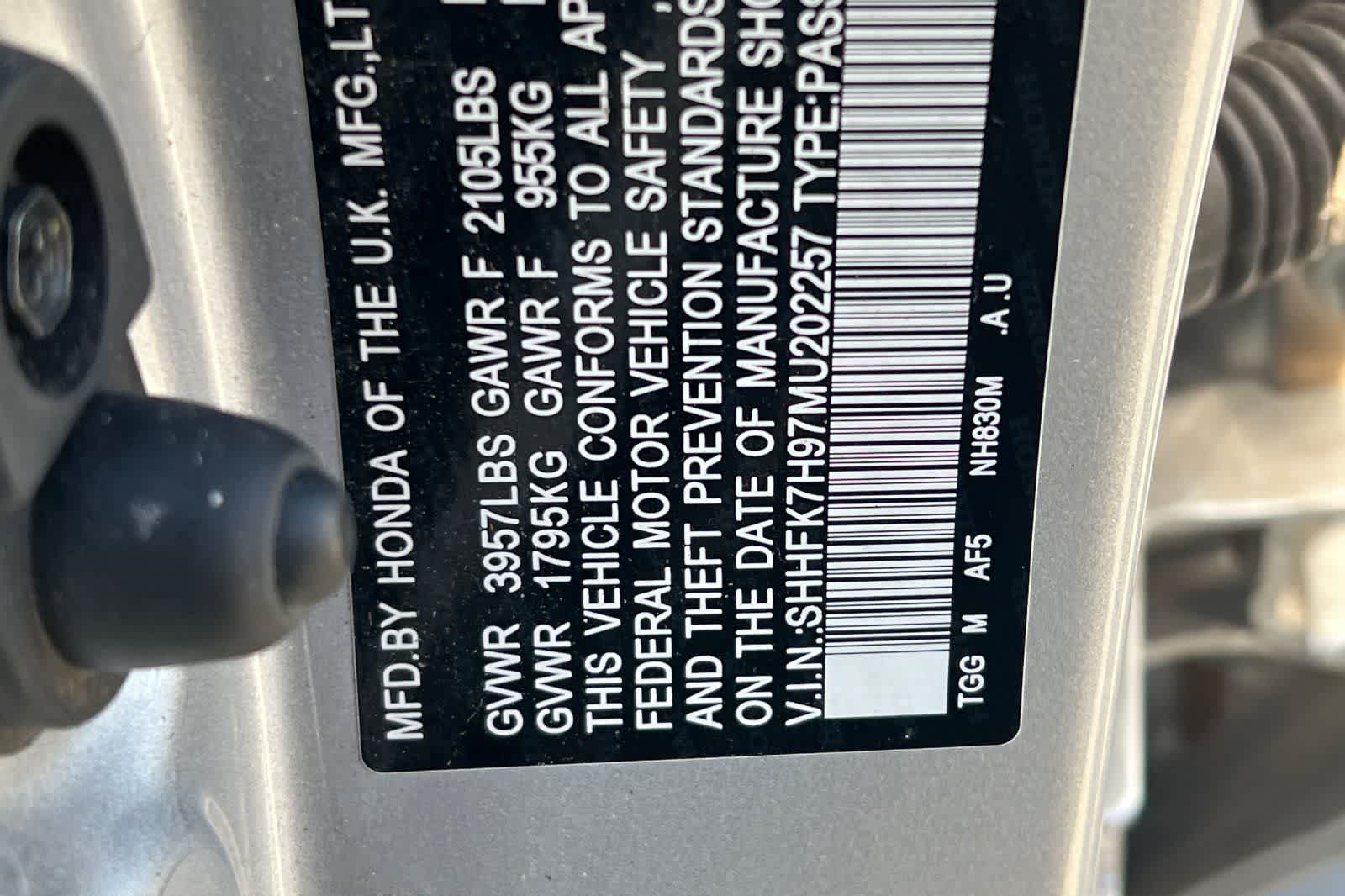 2021 Honda Civic Hatchback Sport Touring - Photo 30