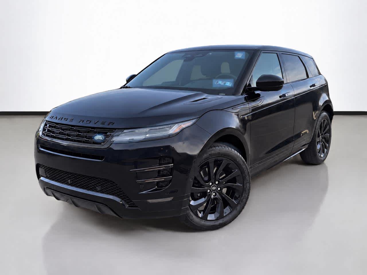 SANTORINI BLACK METALLIC 2026 Land Rover Range Rover Evoque SUV / Crossover All-Wheel Drive 9-Speed Automatic
