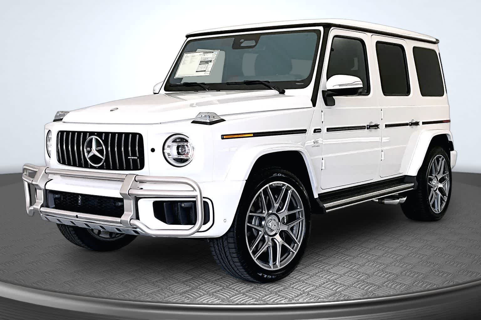 Polar White 2027 Mercedes-Benz G-Class SUV / Crossover All-Wheel Drive 9-Speed Automatic