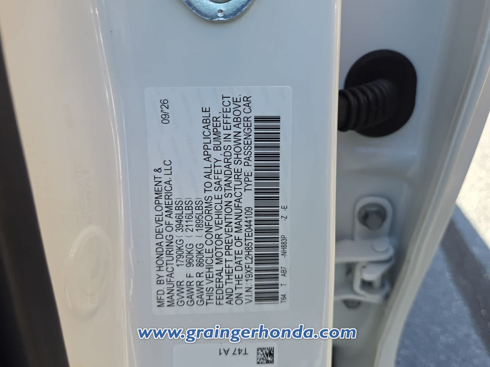New 2026 Honda Civic Hatchback Sedan