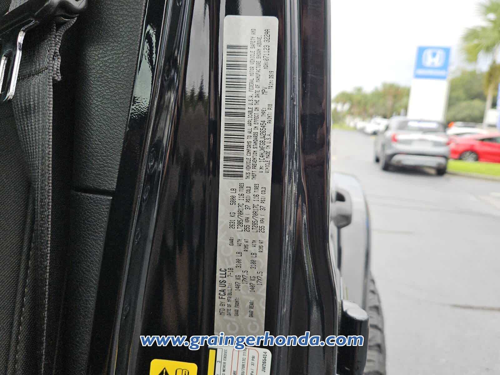 Used 2018 Jeep Wrangler Unlimited SUV