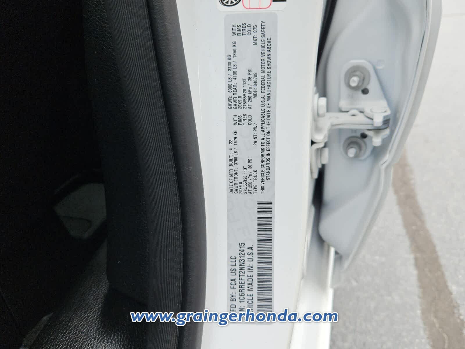 Used 2022 Ram 1500 Truck
