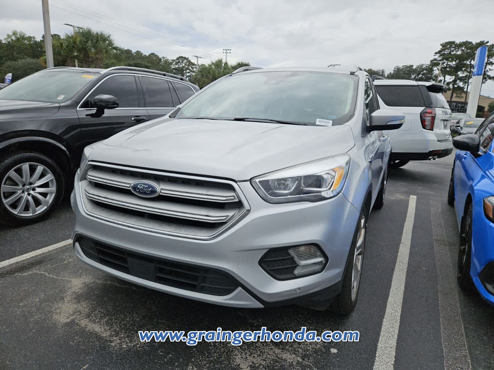 Used 2018 Ford Escape Titanium with VIN 1FMCU9J9XJUD54391 for sale in Savannah, GA