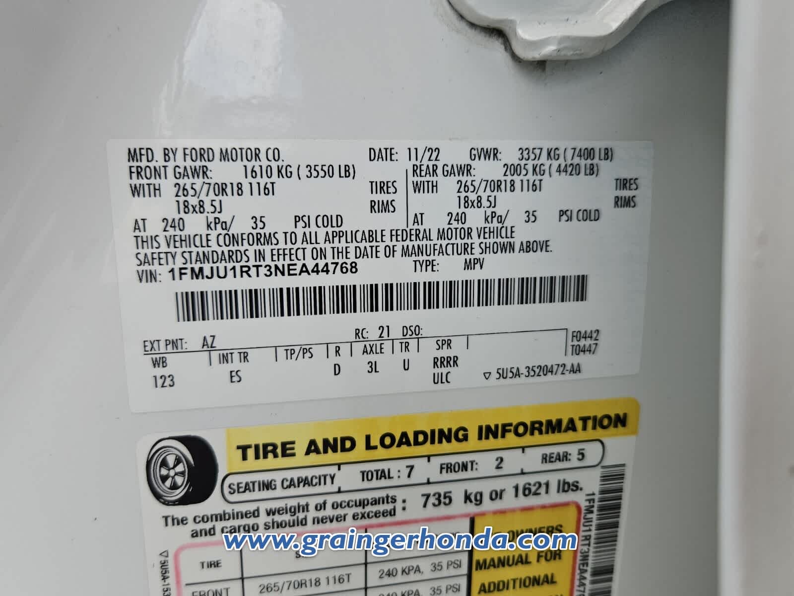 Used 2022 Ford Expedition SUV