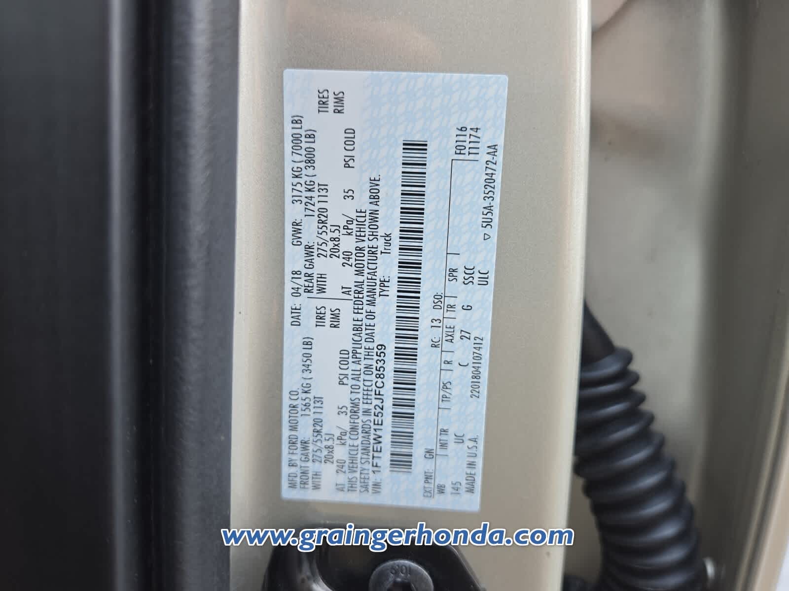 Used 2018 Ford F-150 Truck