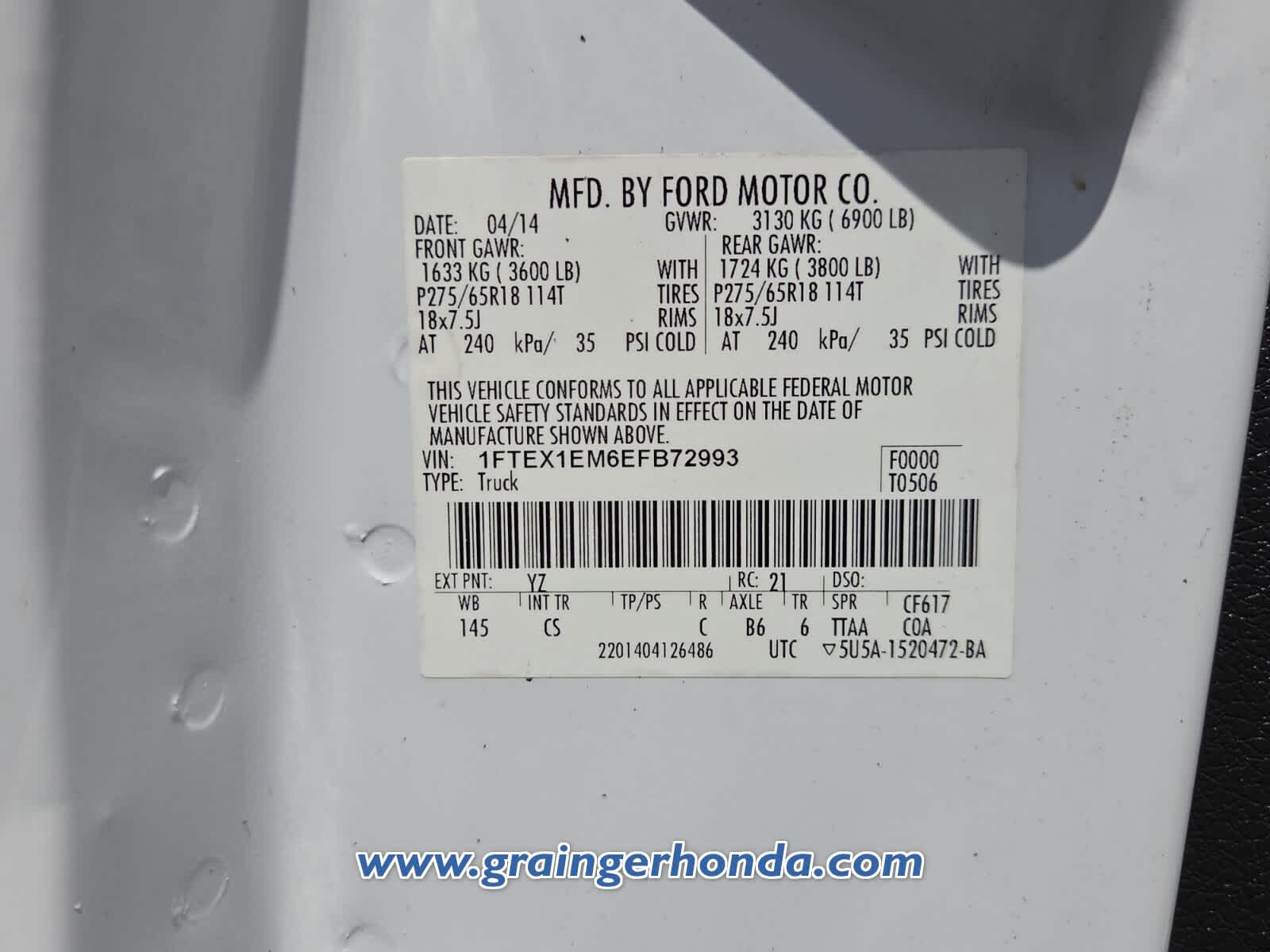 Used 2014 Ford F-150 Truck