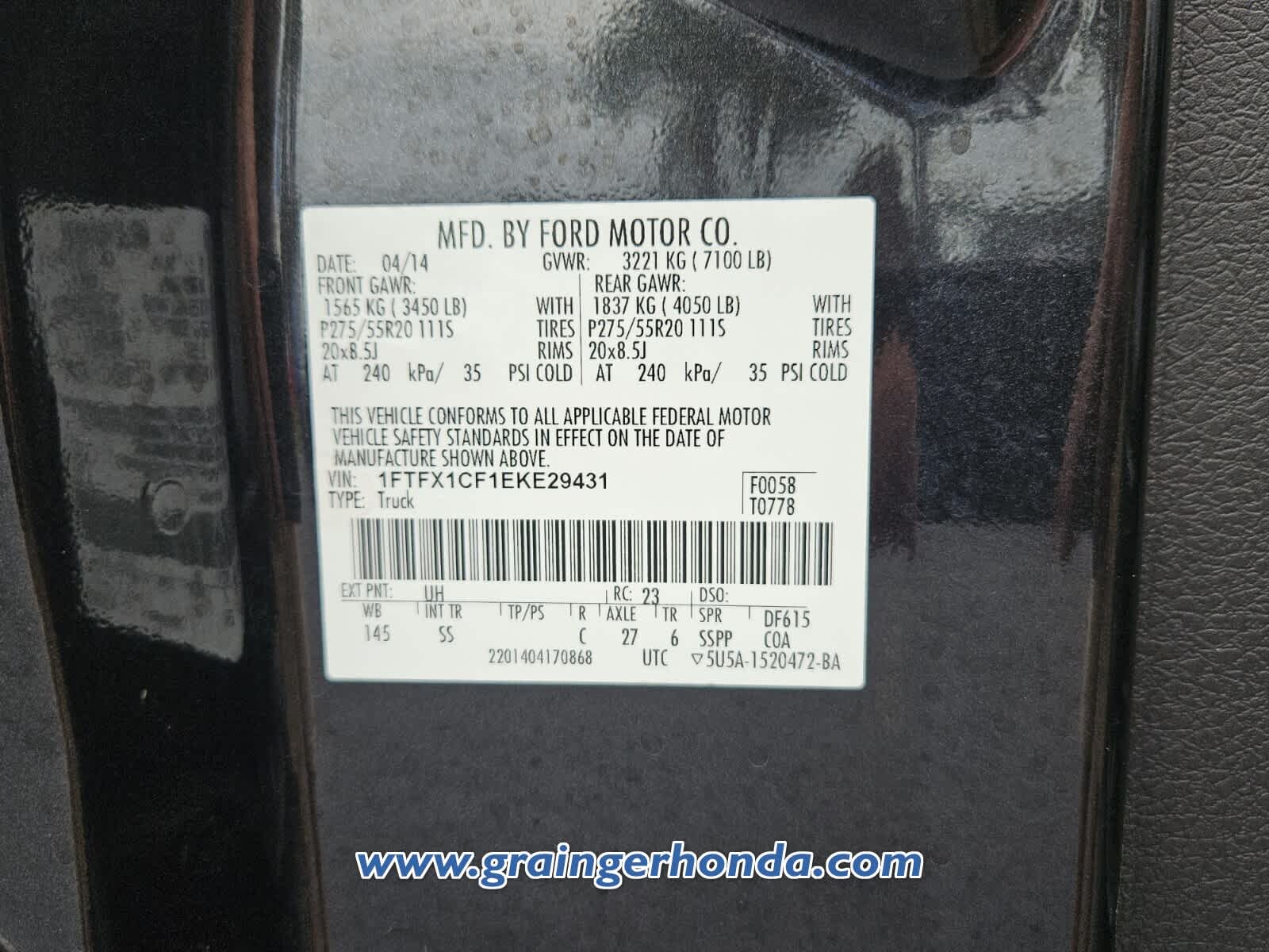 Used 2014 Ford F-150 Truck