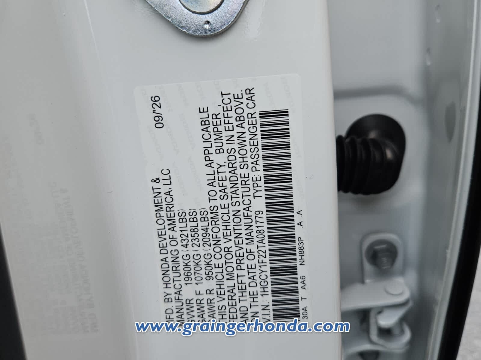 New 2026 Honda Accord Sedan Sedan