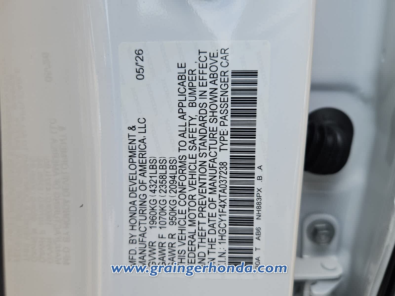 New 2026 Honda Accord Sedan Sedan