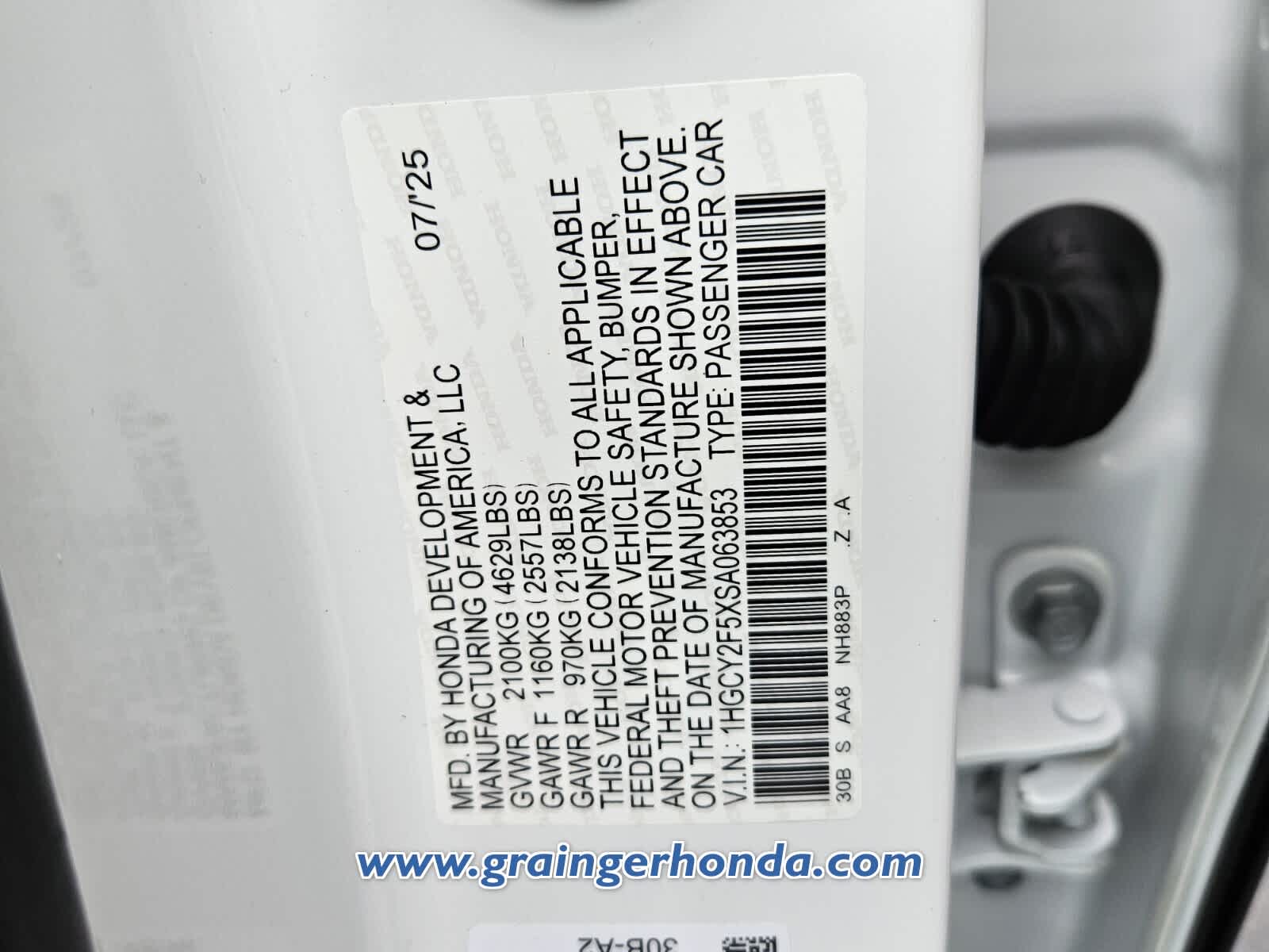 2025 Honda Accord Hybrid Sport - Photo 13