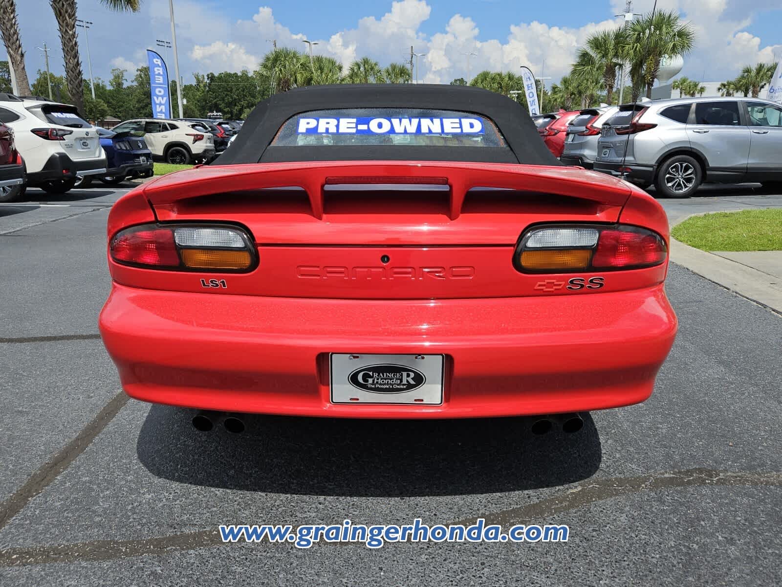 Used 2000 Chevrolet Camaro Convertible